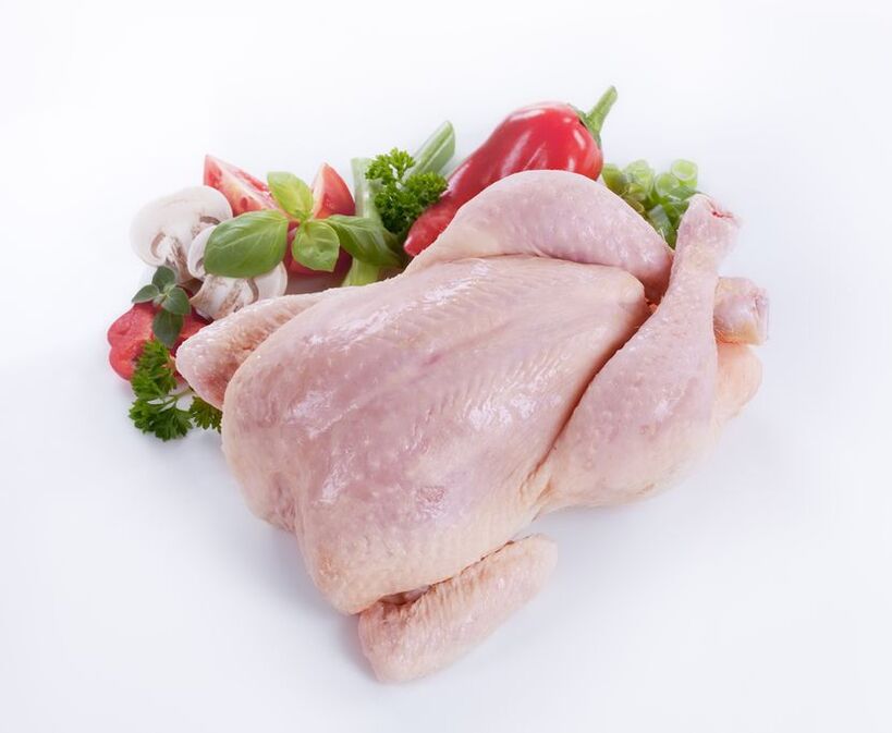 Il terzo giorno della dieta dei 6 petali, puoi mangiare pollo in quantità illimitate. 